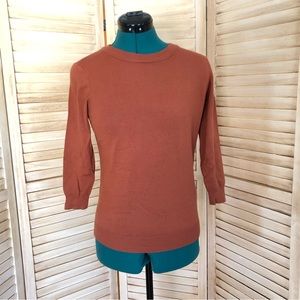 ModCloth 1/2 Sleeve Sweater in Rose